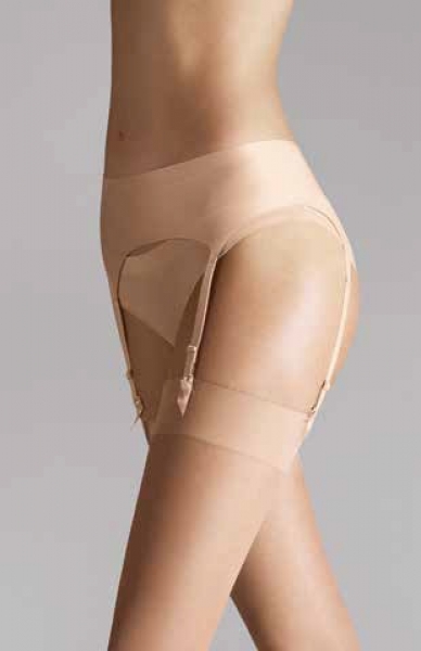 SATIN STOCKING BELT